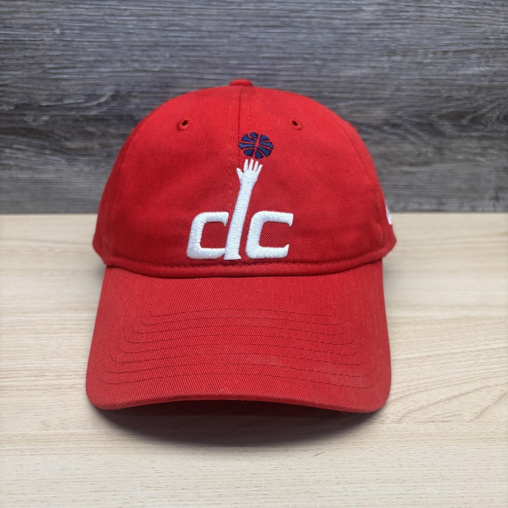 Washington Wizards Hat Cap Strap Back Mens One Size Red NBA Basketball New Era